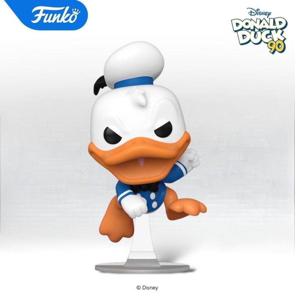 Funko Pop! Disney Angry Donald Duck Figure #1443!